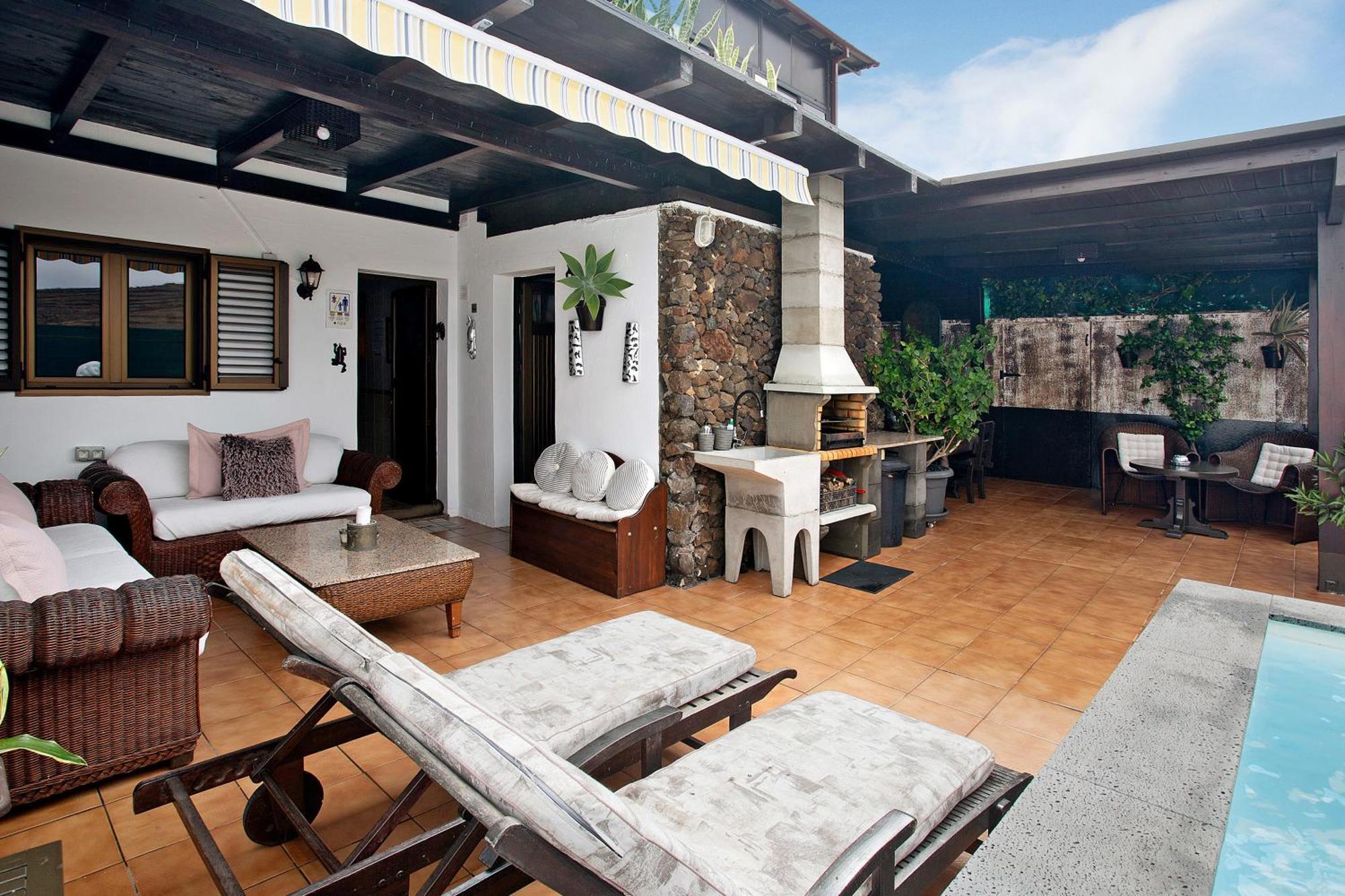Casa Lancelot Villa Tinajo Eksteriør bilde